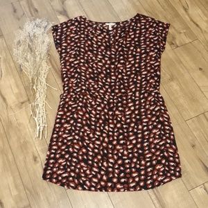 Old Navy leopard print shift dress. Size S.